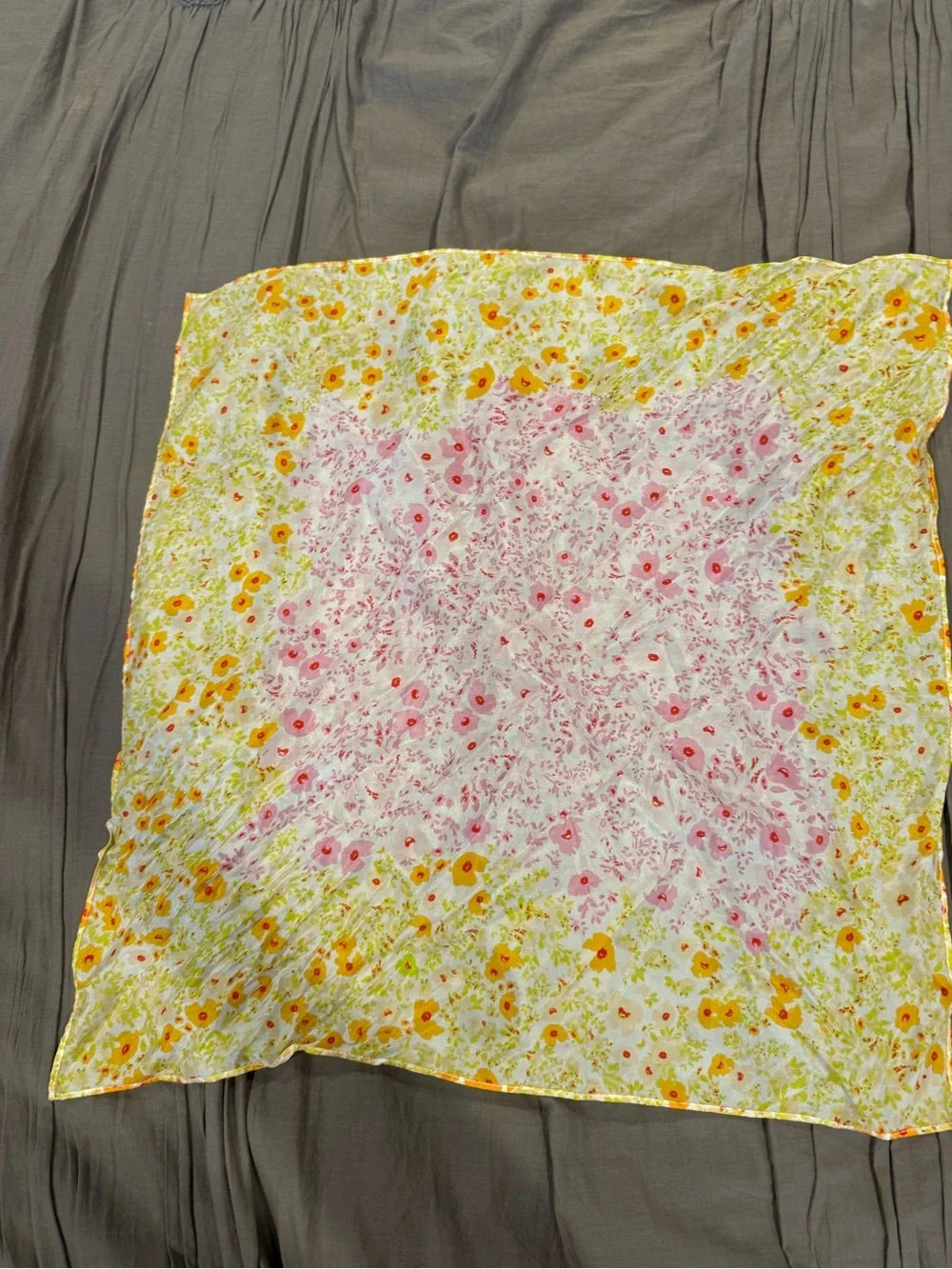 Something Navy square floral